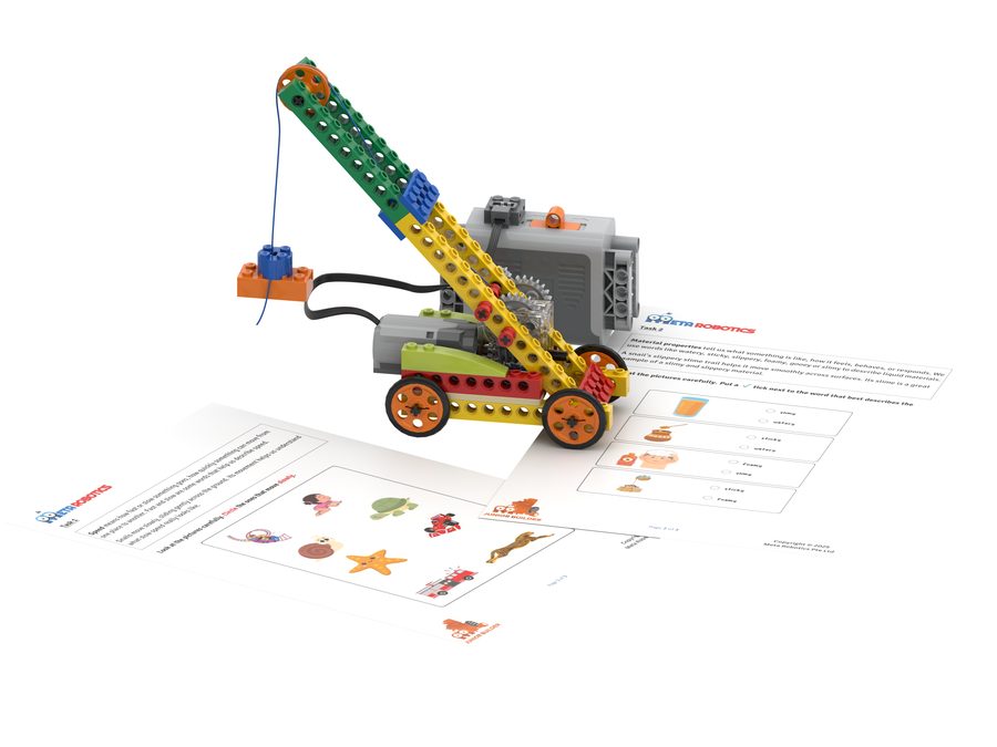 Junior Builder — Mobile Crane worksheet