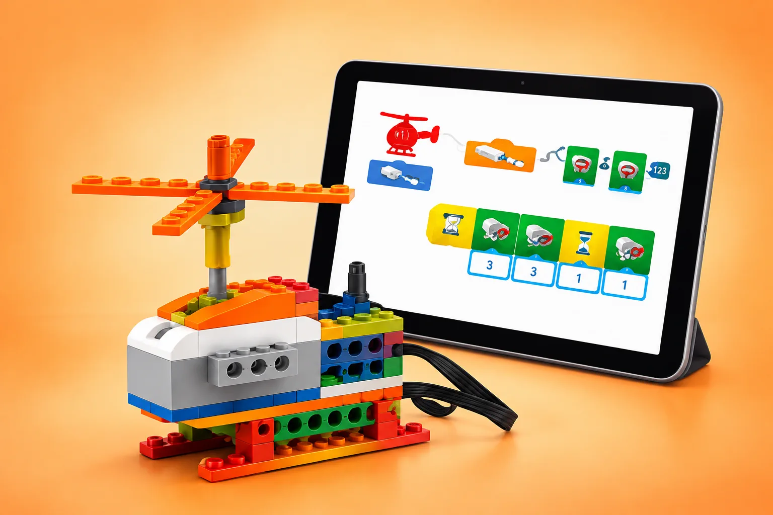 Ranker student learning robotics coding