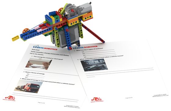 Snap Shot launcher model with exit card worksheet — Smart Explorer